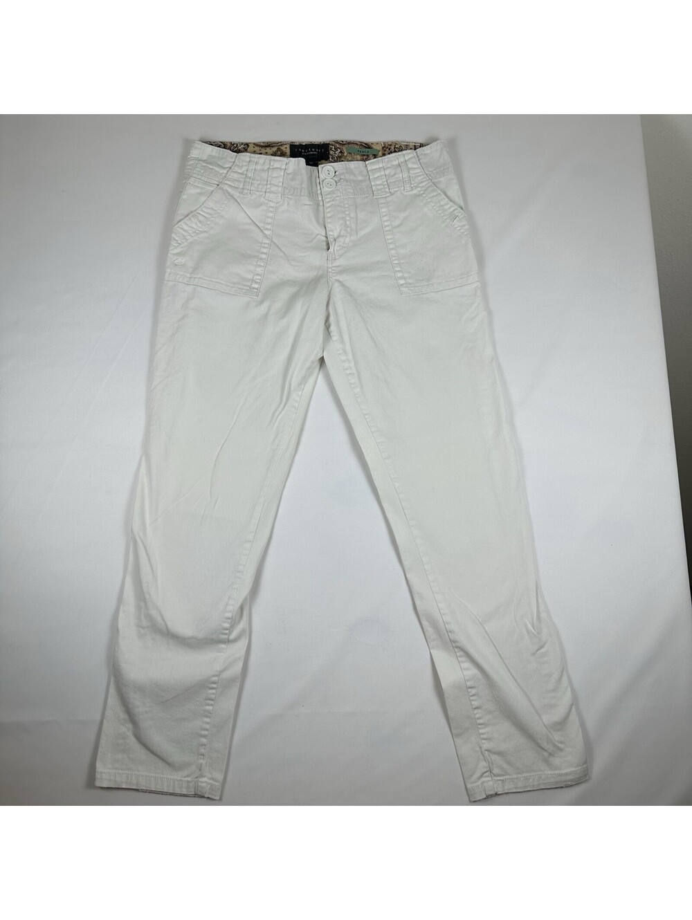 Sanctuary Clothing Peace Utility Pants Women’s Size 32 White Cargo Straight